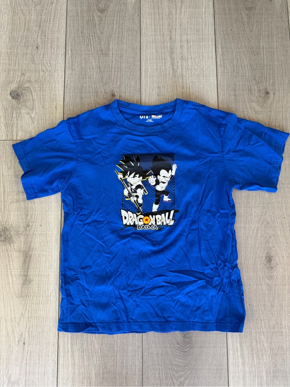 Uniqlo Blue Dragon Ball Kids Graphic Tee